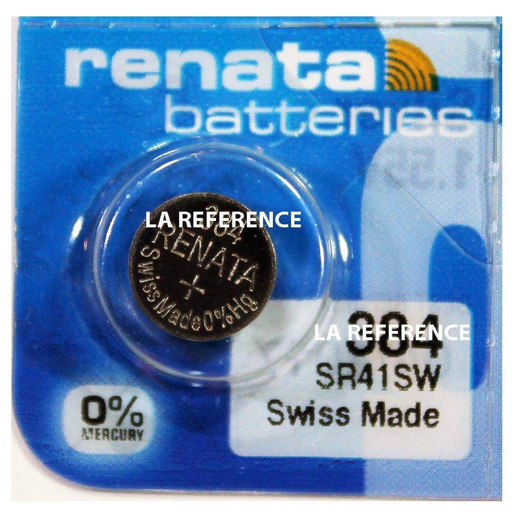 Piles de montres Renata 377 sans mercure - boîte de 10