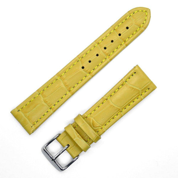Sportarmband in gelber Krokodiloptik - ANTENEN