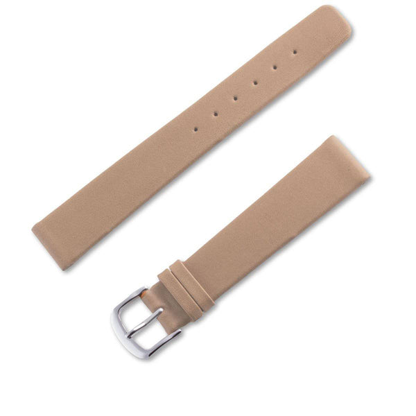 Genuine leather watchband seamless beige lambskin (nappa) - ANTENEN