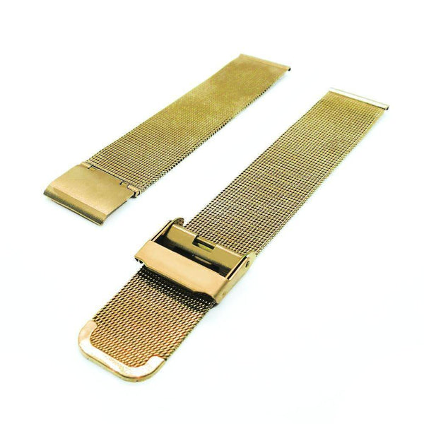 Milanese gold-plated mesh bracelet - ANTENEN