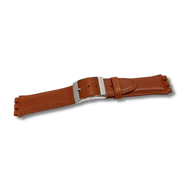 bracelet-montre-swatch-brun-clair