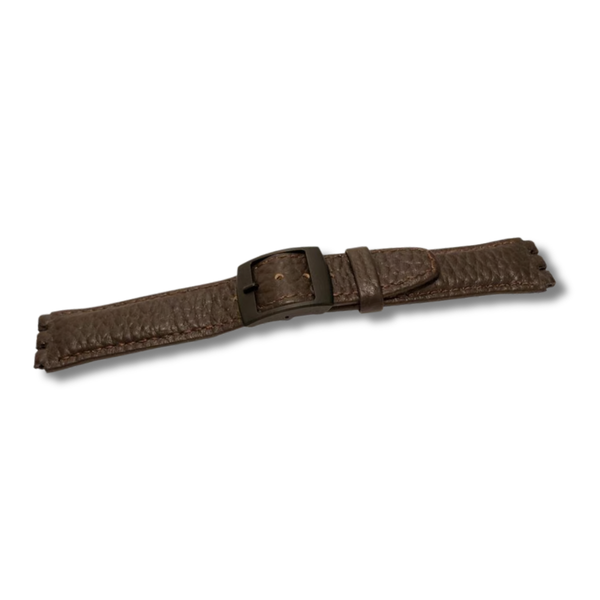 braceletswatchcuir-brun-fonce