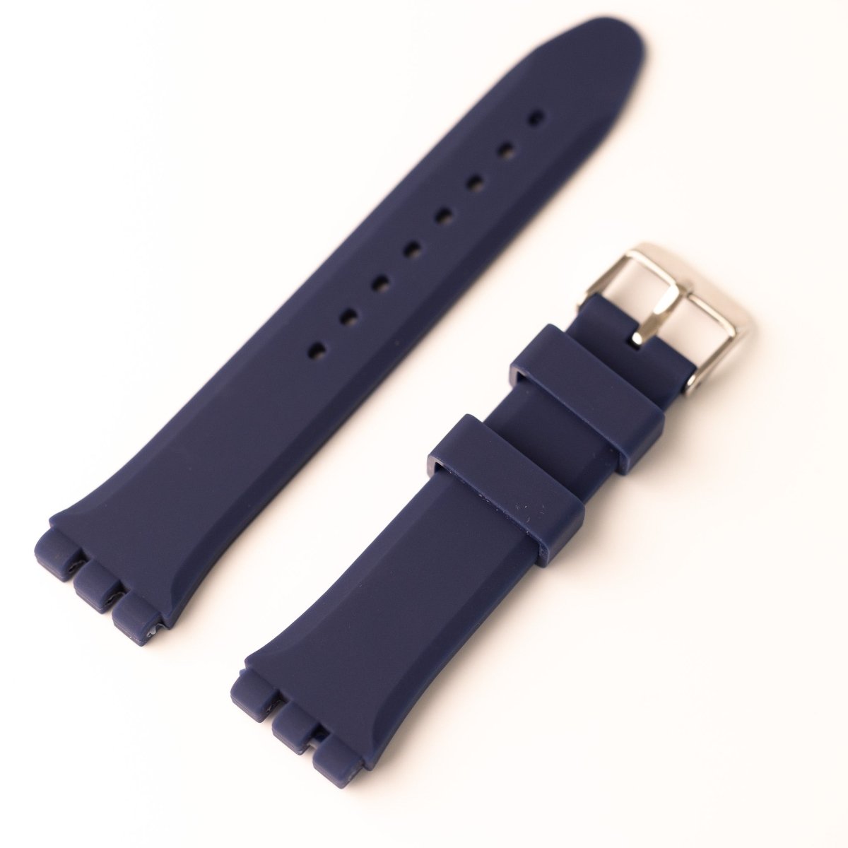 Bracelet De Montre En Silicone Bleu 14mm - Élastique Et Confortable - Marque OnWatch