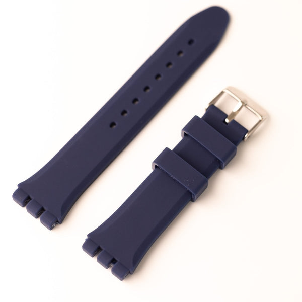 caoutchouc-sport-pour-swatch-bleu-marine-montre-caoutchouc-19mm-pour-boitier-22mm