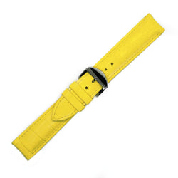 bracelet-montre-caoutchouc-jaune-swiss-made-skinskan-façon-croco-ton-sur-ton-ferme